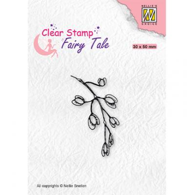 Nellie's Choice Clear Stamp - Fairy Tale Blooming Branch